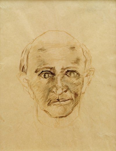 selvportræt af Arnold Schönberg