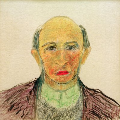 selvportræt af Arnold Schönberg
