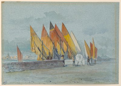 Langs en kanal af Arnold William Brunner