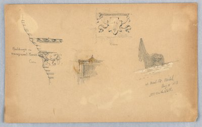Arkitektoniske detaljer af Arnold William Brunner