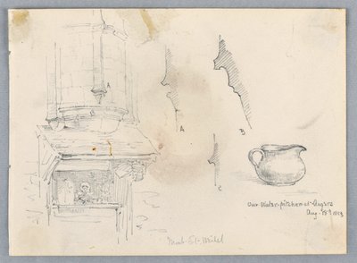 Arkitektoniske detaljer af Arnold William Brunner