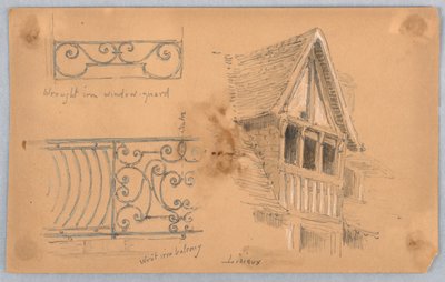 Arkitektoniske detaljer hos Lisieux af Arnold William Brunner