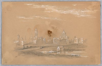 Byens skyline af Arnold William Brunner
