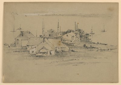 Fiskerby af Arnold William Brunner