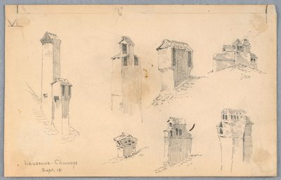 Lausanne skorstene af Arnold William Brunner