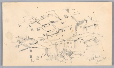 "Gamle" Nice af Arnold William Brunner