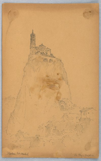 Rocher St. Michel, Le Puy af Arnold William Brunner