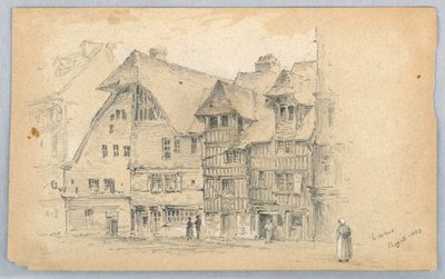 Skitse af Lisieux af Arnold William Brunner