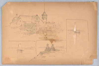 Skitser ved Marlborough af Arnold William Brunner