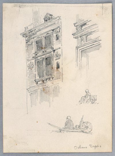 Skitser af Orléans af Arnold William Brunner
