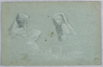 Tre studier af mennesket i en vane af Arnold William Brunner