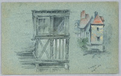 To Skitser af Lisieux af Arnold William Brunner