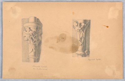 To Studier af Hovedstæder af Arnold William Brunner