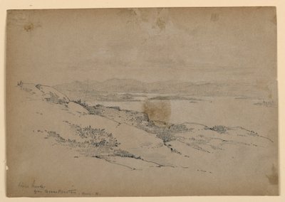 Udsigt mod nord fra Green Mountain af Arnold William Brunner