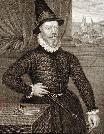 Portræt af James Douglas, 4. jarl af Morton (ca. 1516-1581), fra 