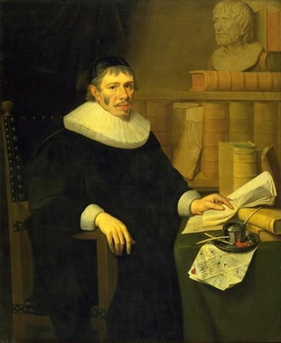 Portræt af advokaten Cornelis Bosch af Arnold van Ravesteyn