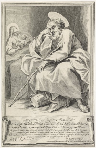 Sovende Joseph af Arnold van Westerhout