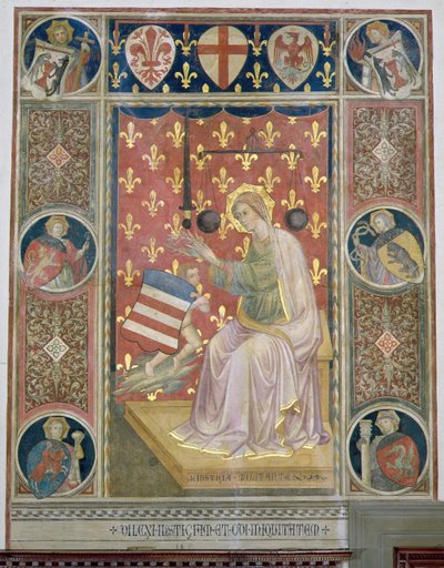 Militant Justice, fra Salone del Consiglio af Arrigo di Niccolo