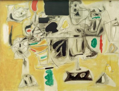 Landskab-Tabel af Arshile Gorky