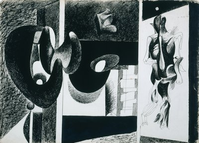 Nighttime, Enigma og Nostalgi af Arshile Gorky