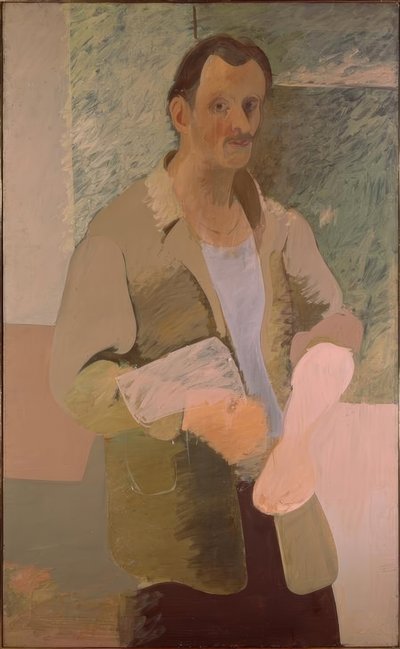 Selvportræt af Arshile Gorky