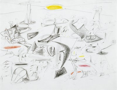 Virginia - Sommer af Arshile Gorky