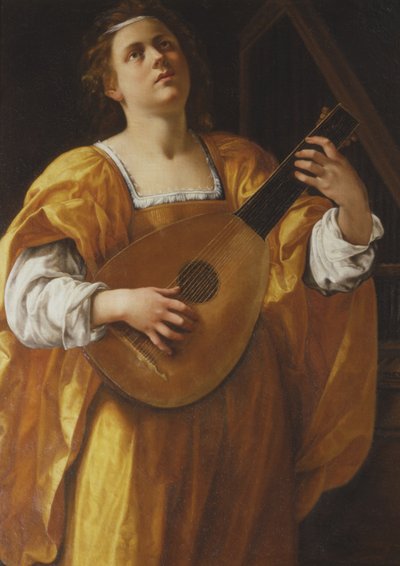 Sankt Cecilia af Artemisia Gentileschi