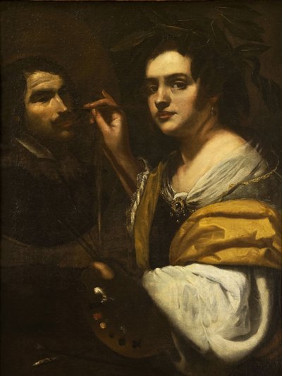 Selvportræt, 1637. af Artemisia Gentileschi