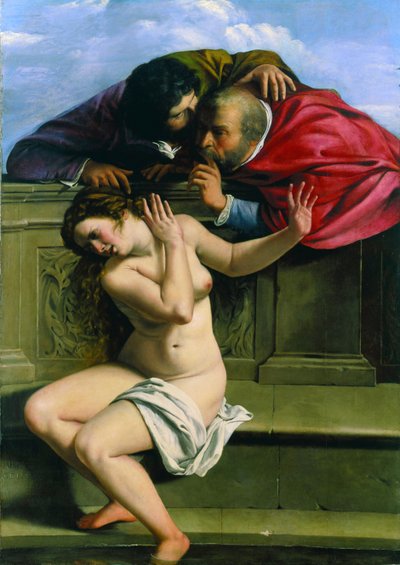 Susanna og de ældste af Artemisia Gentileschi