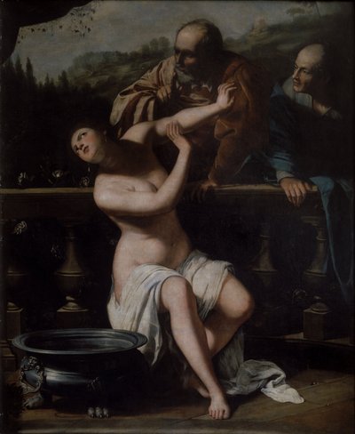 Susanna og de ældste af Artemisia Gentileschi