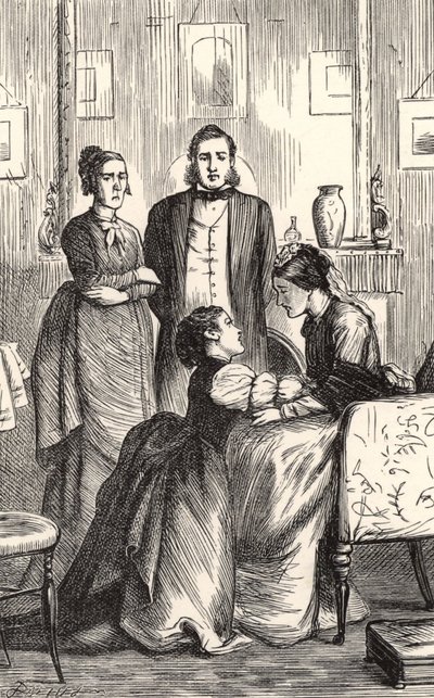 "Månestenen" af Wilkie Collins af Arthur Anderson Fraser