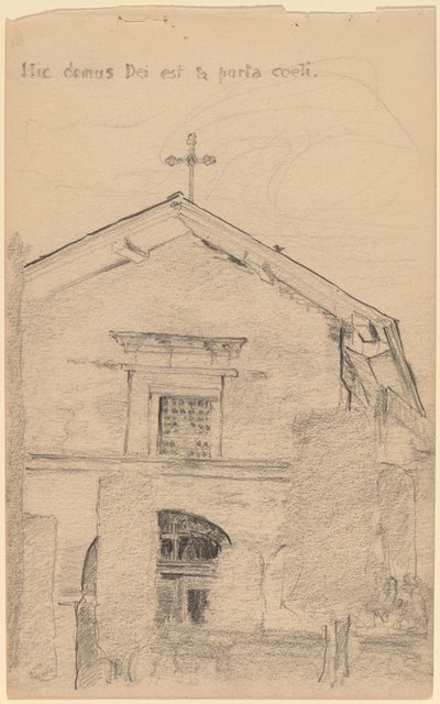 Mission Dolores, San Francisco af Arthur B. Davies
