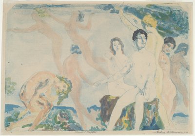 Slip ved portene af Arthur B. Davies