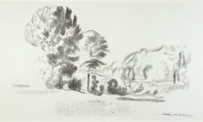 Bredden af Rockland Lake af Arthur B. Davies