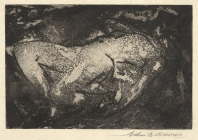 Tragisk figur af Arthur B. Davies