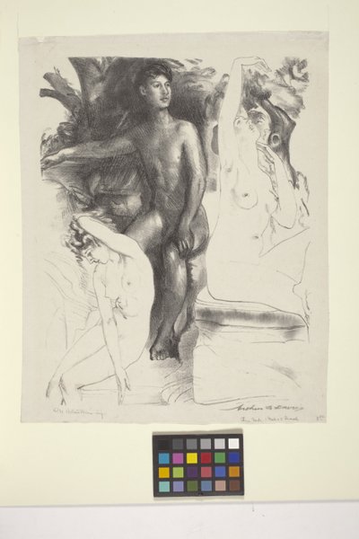 Dominion (litografi) af Arthur Bowen Davies