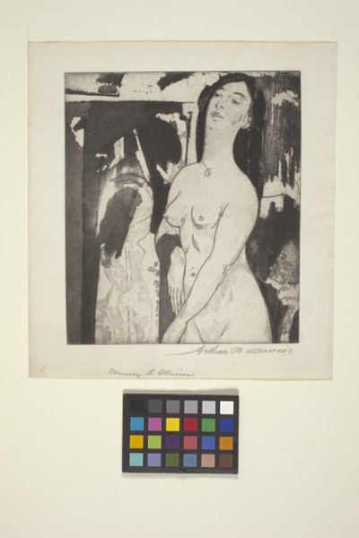 Doorway To Illusion (ætsning og akvatinte) af Arthur Bowen Davies