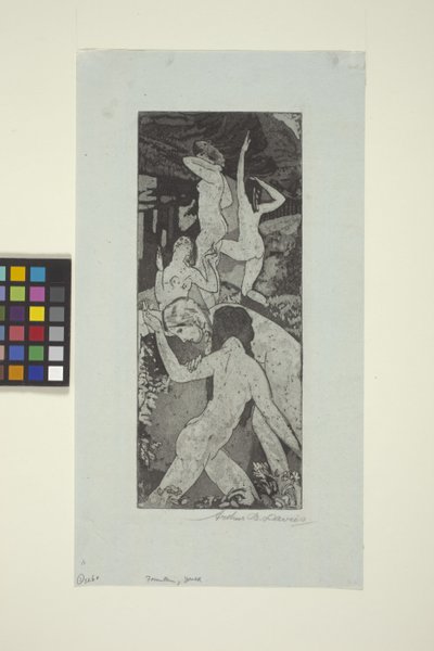 Fountain Of Youth (ætsning og akvatinte) af Arthur Bowen Davies