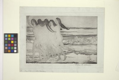 Sea Maidens (ætsning og akvatinte) af Arthur Bowen Davies