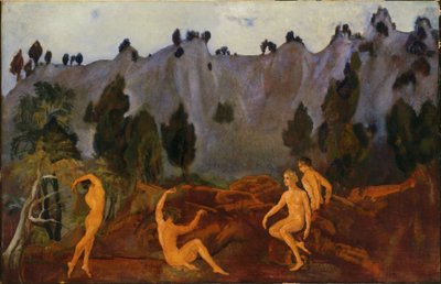 Orestes tøven af Arthur Bowen Davies