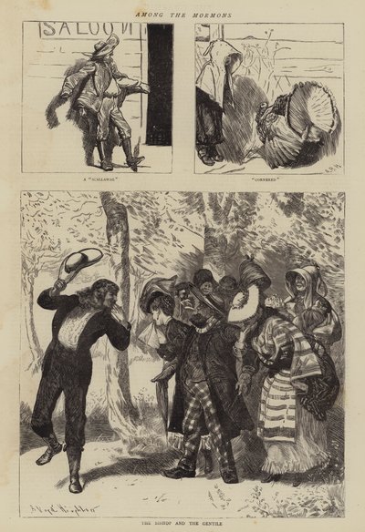 Blandt mormonerne af Arthur Boyd Houghton