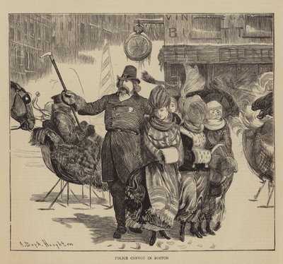 Graphic America, Shakers, politikonvoj i Boston af Arthur Boyd Houghton