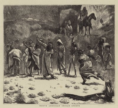 Nordamerikansk indiansk sport af Arthur Boyd Houghton