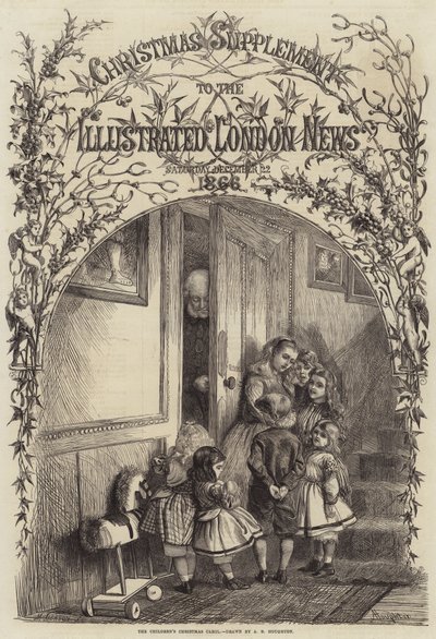 Børnenes julesang af Arthur Boyd Houghton
