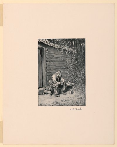 Onkel Remus ved døren til sin hytte af Arthur Burdett Frost