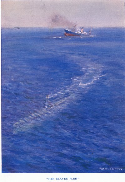 Hendes dræber flygtede fra Cassells History of the British People udgivet af Waverley Book Company Limited, ca. 1940 af Arthur C. Burgess