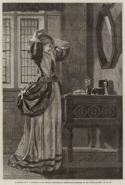 En tegning af Arthur C. H. Luxmoore