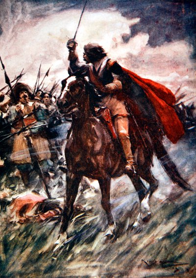 Albrecht von Wallenstein i slaget ved Lutzen, 1632-1913. af Arthur C Michael