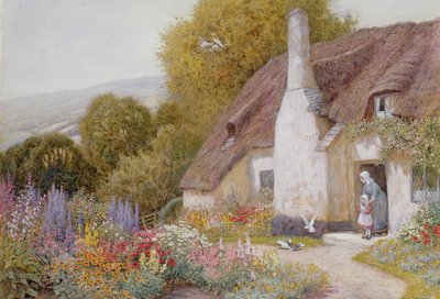 I Dunster af Arthur Claude Strachan