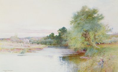 Høslæt nær Marlow af Arthur Claude Strachan